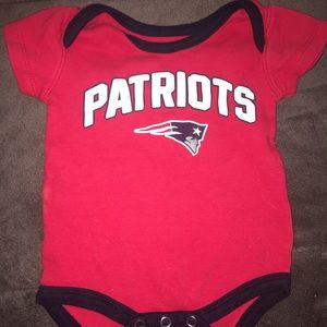 New England Patriots Baby Onesie
